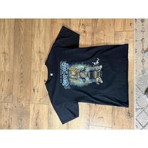 Snoop Dogg & Ice Cube 2022 Tour Graphic Black T-Shirt - Men's Large